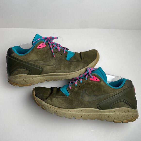 Nike Mens Sneakers Koth Ultra Low Dark Loden Radiant Emerald Size 11 - Picture 4 of 13